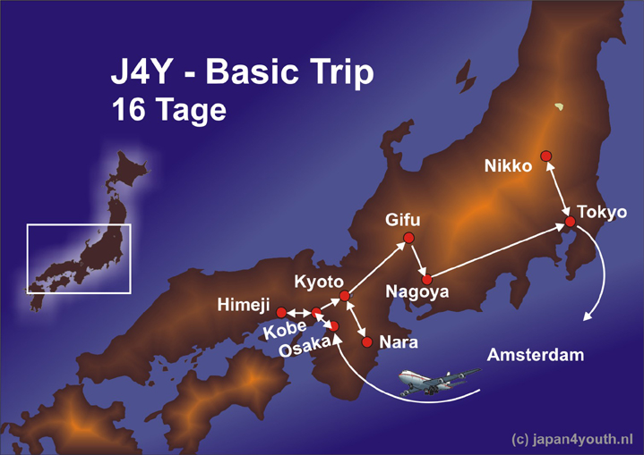 Japan basic trip 16 tage